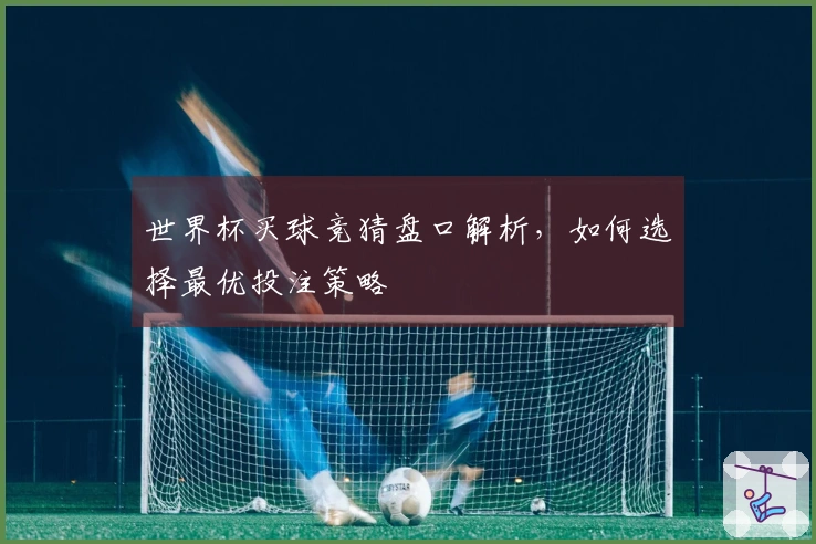 世界杯买球竞猜盘口解析，如何选择最优投注策略